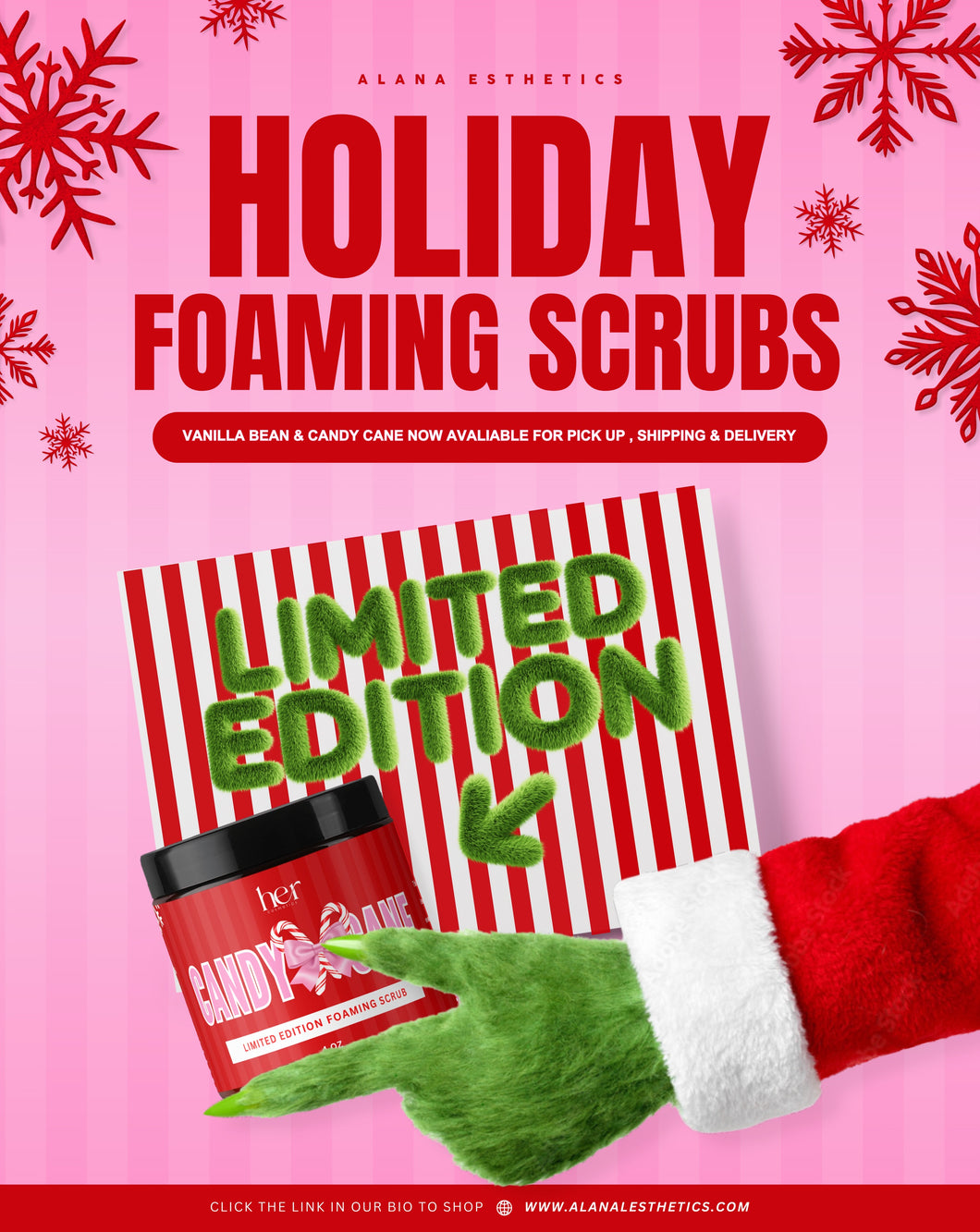 Limited Edition Holiday Scented Scrubs